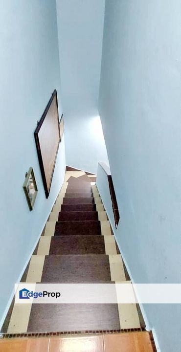 Double storey medium cost terrace house in Taman Tan Sri Yaacob for sale , Johor, Skudai