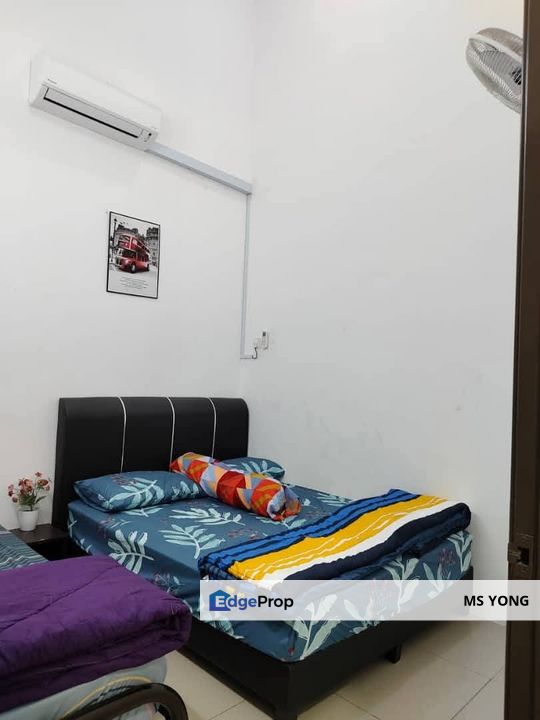 Bandar Lahat Baru Single Storey Terraced House For Rent Ipoh Perak , Perak, Lahat