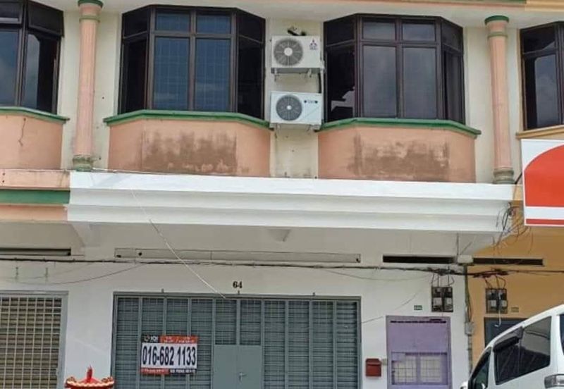 Menglembu Rasi Jaya Ground Floor Shop Lot For Rent Ipoh Perak 