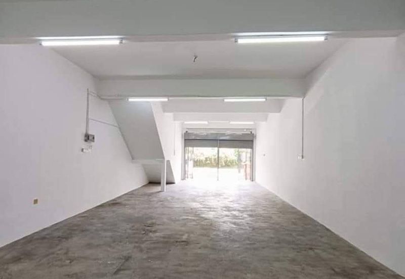 Menglembu Rasi Jaya Ground Floor Shop Lot For Rent Ipoh Perak 