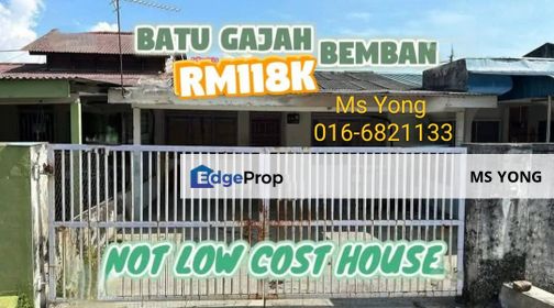 Batu Gajah Bemban Single Storey Terraced House For Sale Perak, Perak, Batu Gajah