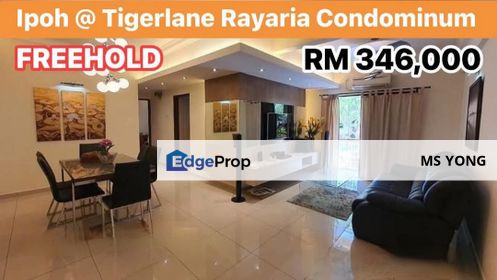 Rayaria Condominium Fully Furnished For Sale Ipoh Perak , Perak, Ipoh