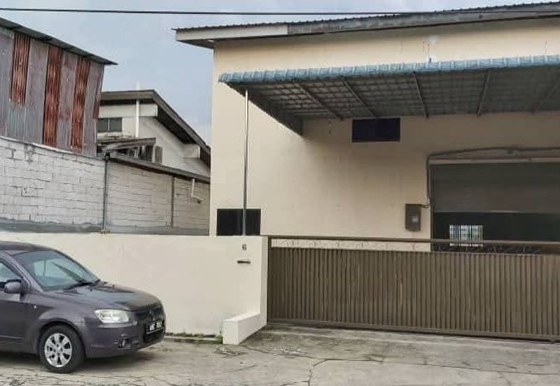 Pengkalan 1.5 Storey Semi Detached Factory For Rent Ipoh Perak 