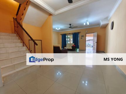 Buntong Taman Silibin Ria Double Storey Terraced House For Rent Ipoh Perak , Perak, Kinta
