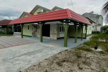 Tasek Kampung Tersusun Ipoh Single Storey Bungalow House For Rent 