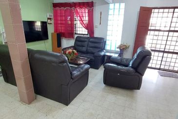 Taman Cempaka Fully Furnished Double Storey Terraced House For Rent Ipoh Perak 