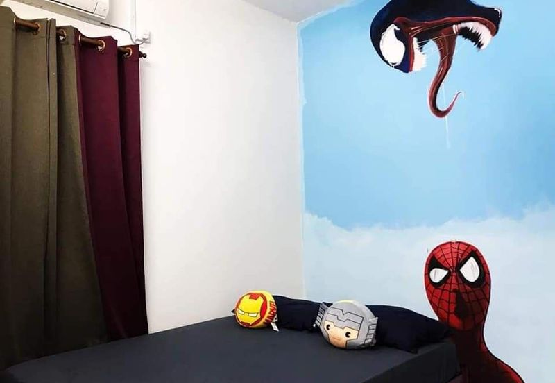 Lahat Sentosa Single Storey Fully Furnished Terraced House For Rent Ipoh Perak 