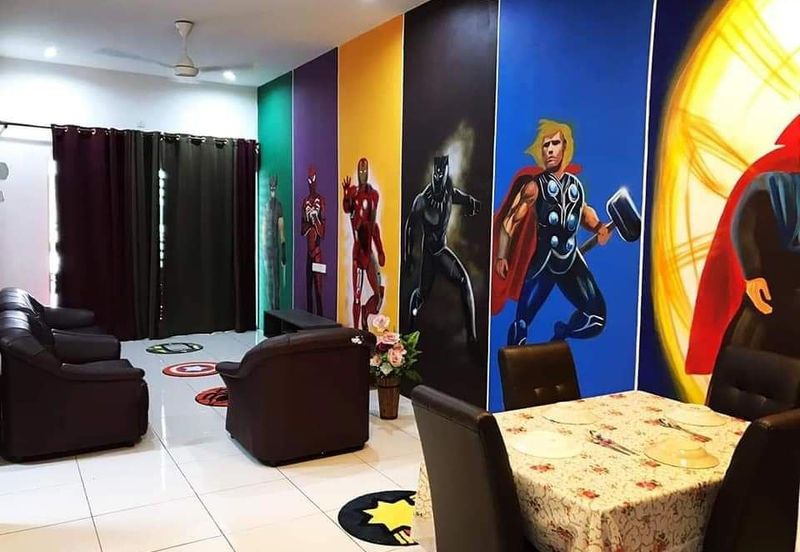 Lahat Sentosa Single Storey Fully Furnished Terraced House For Rent Ipoh Perak 