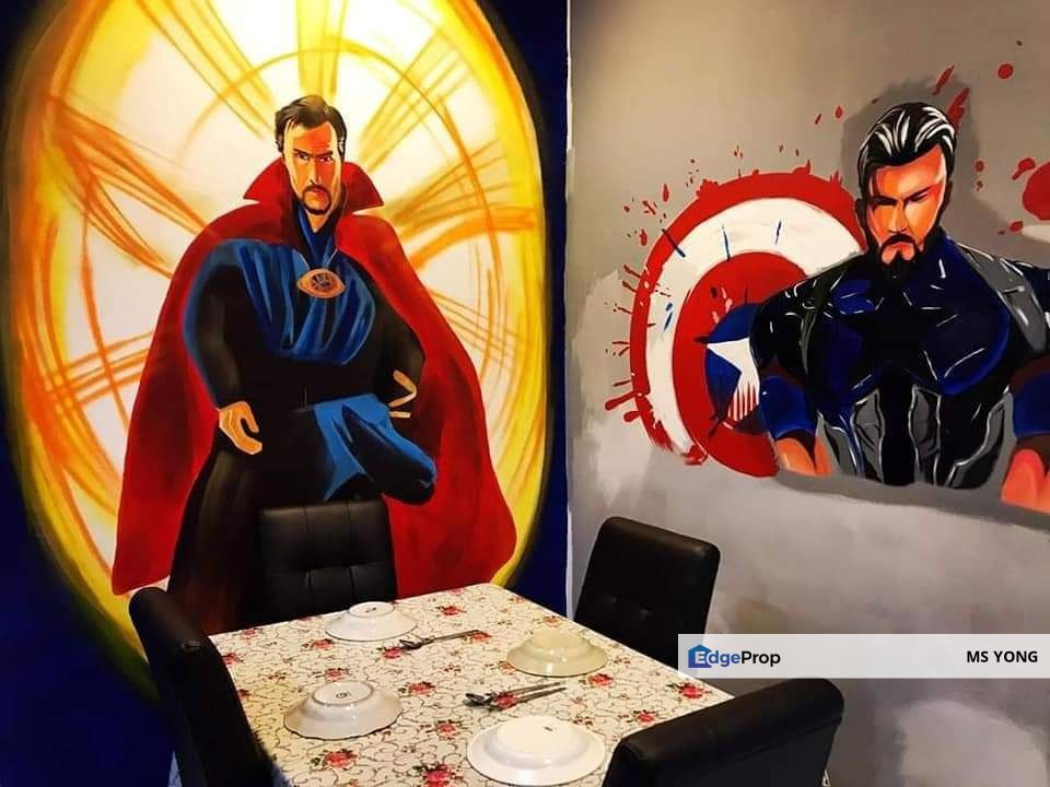 Lahat Sentosa Single Storey Fully Furnished Terraced House For Rent Ipoh Perak , Perak, Lahat