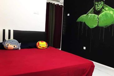 Lahat Sentosa Single Storey Fully Furnished Terraced House For Rent Ipoh Perak 