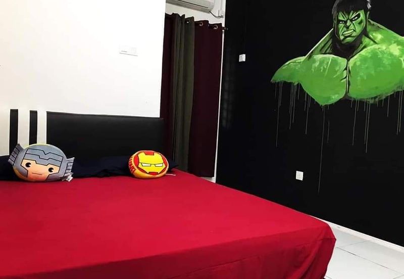 Lahat Sentosa Single Storey Fully Furnished Terraced House For Rent Ipoh Perak 