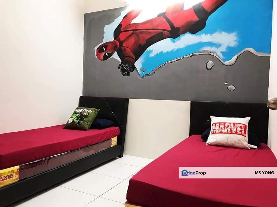 Lahat Sentosa Single Storey Fully Furnished Terraced House For Rent Ipoh Perak , Perak, Lahat