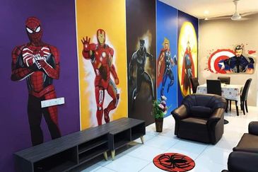 Lahat Sentosa Single Storey Fully Furnished Terraced House For Rent Ipoh Perak 