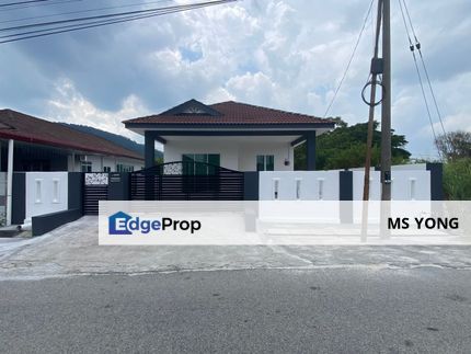 Buntong Desa Rishah Single Storey Bungalow House For Sale Ipoh Perak , Perak, Ipoh