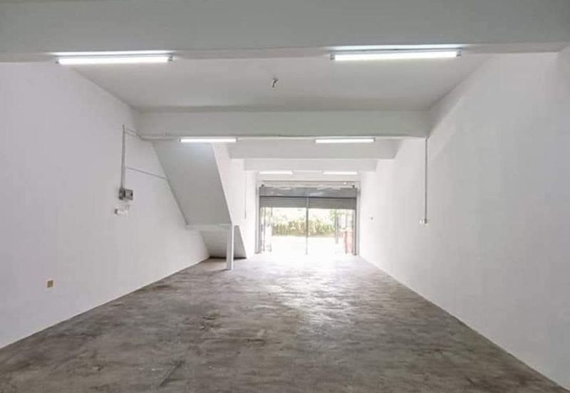 Menglembu Rasi Jaya Ground Floor Shop lot For Rent Ipoh Perak 