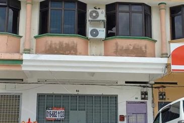 Menglembu Rasi Jaya Ground Floor Shop lot For Rent Ipoh Perak 