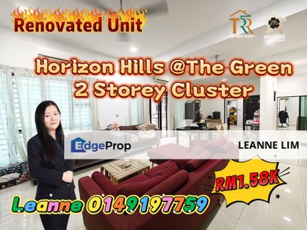 Horizon Hills @The Green @2 Storey Cluster House for Sales , Johor, 
