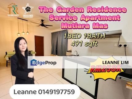 The Garden Residence service Apartment 1Bed1bath for Sale , Johor, Skudai