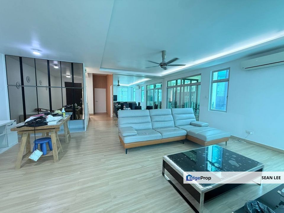 Taman Gaya Double Storey Cluster House For Rent 高雅花园双层田字屋出租, Johor, Ulu Tiram