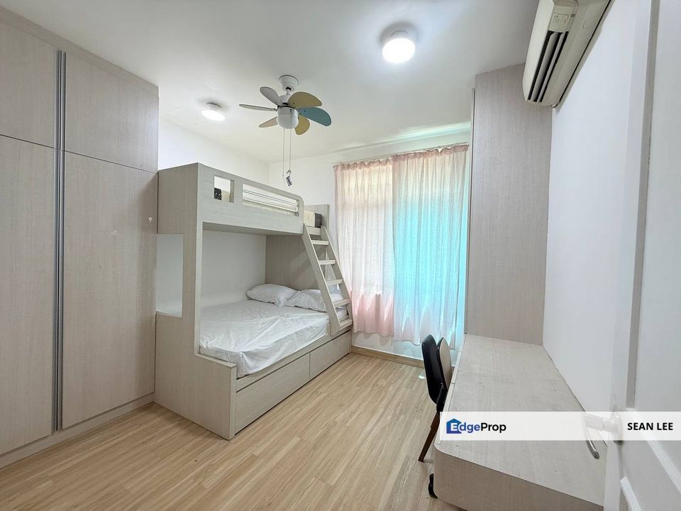 Taman Gaya Double Storey Cluster House For Rent 高雅花园双层田字屋出租, Johor, Ulu Tiram