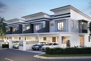 Gelang Patah@New Double storey terraced house