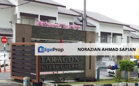 Taragon Puteri Cheras Townhouse For Sale Freehold, Selangor, Batu 9th Cheras