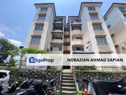 Sri Melor Apartment For Sale Basic Unit, Selangor, Ulu Kelang