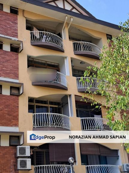 Intan Apartment For Sale Partly Furnished, Kuala Lumpur, Taman Setiawangsa