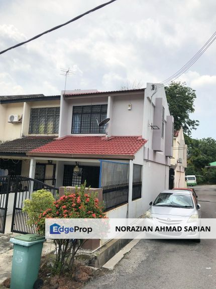 Taman Delima Double Storey For Sale End Lot Unit, Kuala Lumpur, Cheras