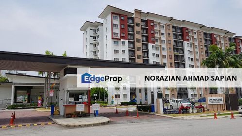 Seri Jati Apartment For Sale Partially Furnished, Selangor, Setia Alam/Alam Nusantara