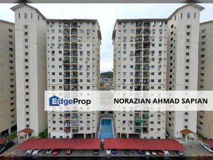 Saujana Gombak Apartment End Lot For Sale, Selangor, Batu Caves 
