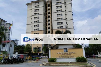 Kristal Heights Condominium For Sale Partly Furnished, Selangor, Shah Alam