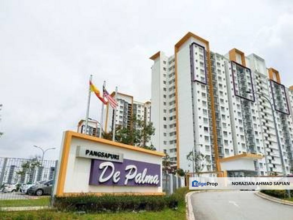 De Palma Pangsapuri For Sale Partially Furnished, Selangor, Shah Alam