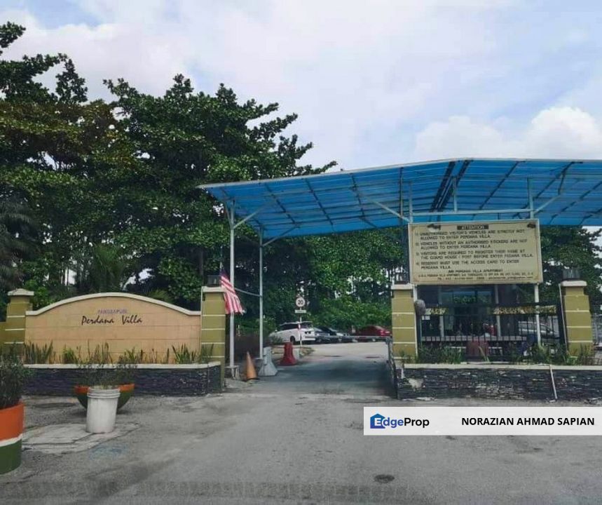 Pangsapuri Perdana Villa For Sale Lowest Price, Selangor, Klang