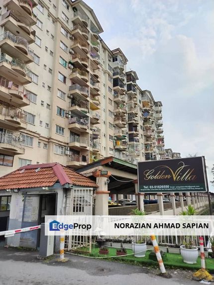 Golden Villa Apartment For Sale Lowest Floor, Selangor, Klang