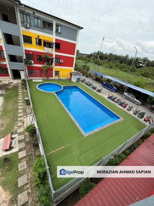 Perepet Permai Apartment For Sale End Lot, Selangor, Kapar 