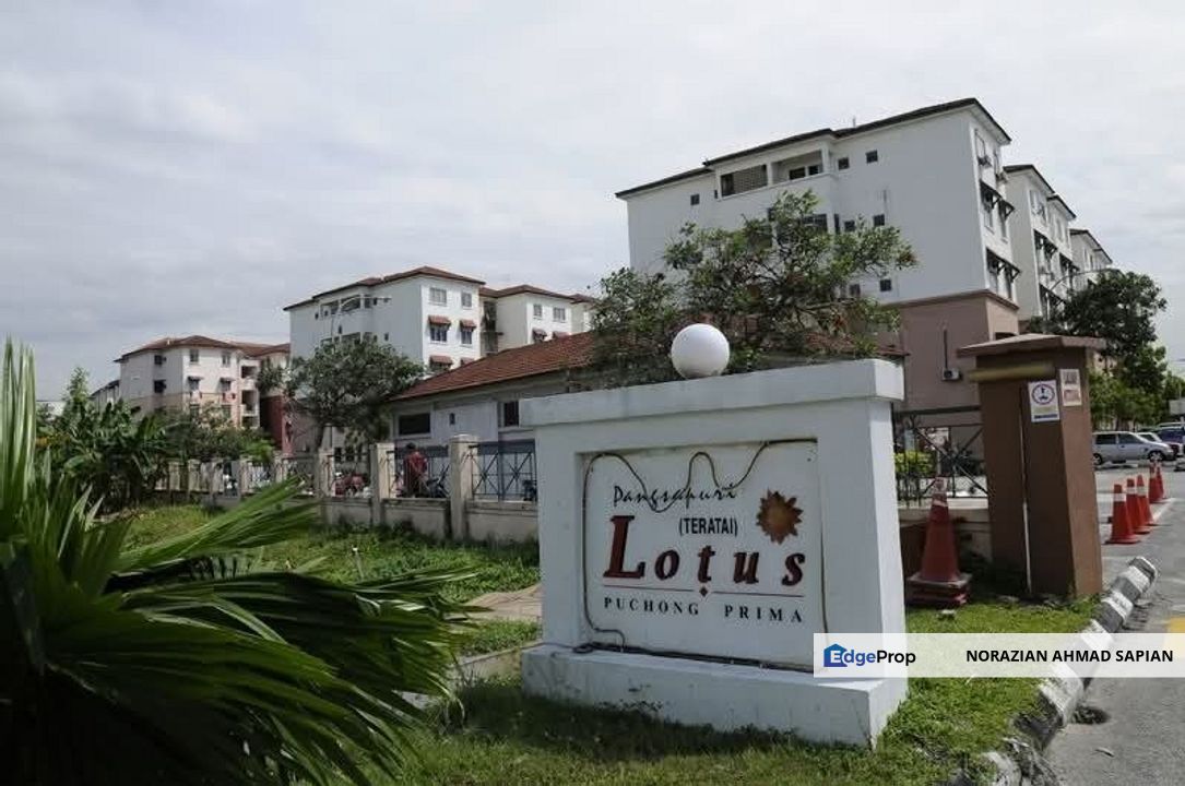 Pangsapuri Lotus (Teratai) For Sale Partly Furnished, Selangor, Puchong
