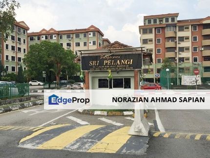 For Sale - Pangsapuri Sri Pelangi, Jalan Bumi U5/137, Shah Alam, Selangor, Subang