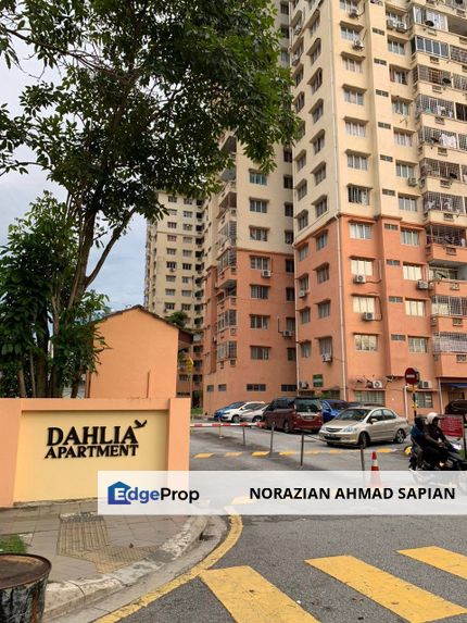 For Sale - Apartment Dahlia, Taman Setapak Jaya Baru, KL, Kuala Lumpur, Setapak