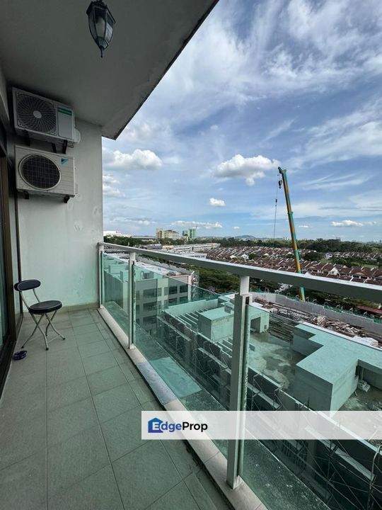 Plazio apartment studio - balcony  For Sale, Johor, Johor Bahru