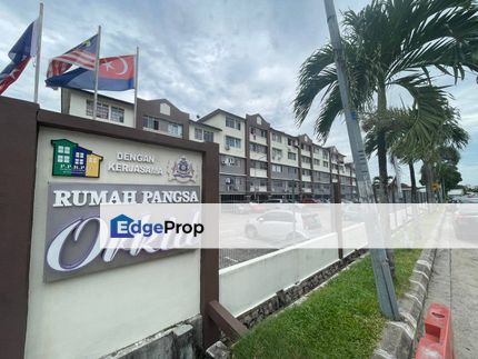 Rumah Pangsa Orkid Flat For Sale, Johor, Ulu Tiram