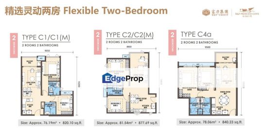 R&F Princess Cove Phrase 3 -New Casa Suites For Sale, Johor, Johor Bahru