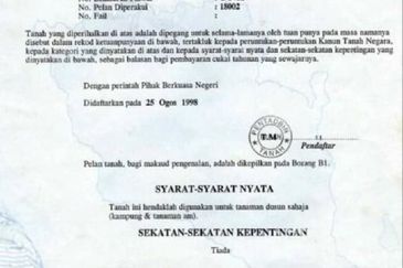 Lot PT 1136, Tanjung Agas,  Mukim Pekan, Pahang