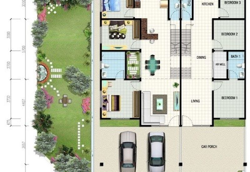 1.5 TINGKAT BANDAR KUANTAN PUTERI (THE TRENDS)