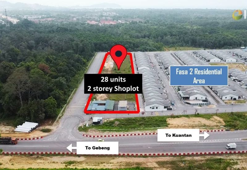 Projek Commercial double story Balok