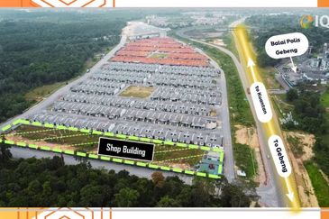 Projek Commercial double story Balok