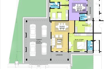 Semi D Taman Indera Mahkota