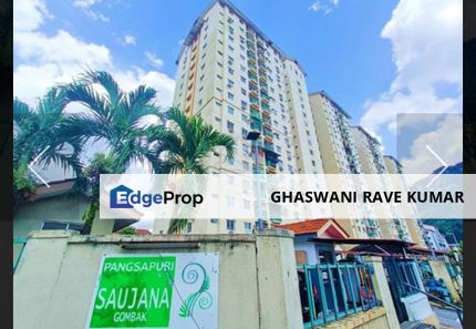 Pangsapuri Saujana, Taman Sri Gombak, Non Bumi, Booking 1K, Selangor, Selangor, Batu Caves 