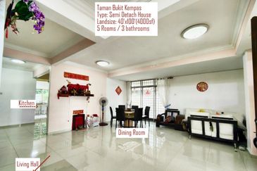 JB Taman Bukit Kempas / 2 Storey Semi-D