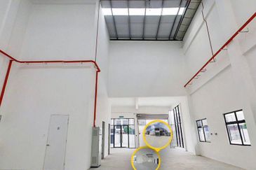 Kulai Senia Airport City / Eco Business Park 2 / Light Industry 1.5 Storey Cluster Factory / End Lot Unit /Phase 1 